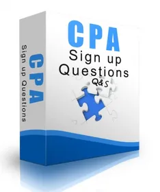 CPA Signup Questions cover