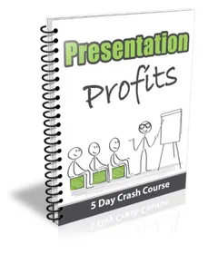 Presentation Profits Newsletter cover