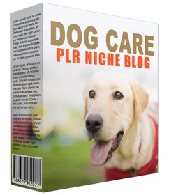 Dog Care Niche Blog cover