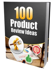 100 Product Review Ideas cover