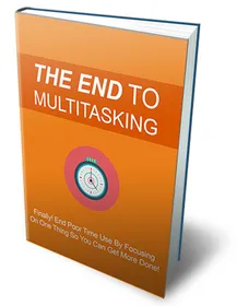 The End to Multi-tasking cover