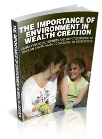 The Importance Of Environment In Wealth Creation cover