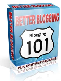 Better Blogging Content Package cover