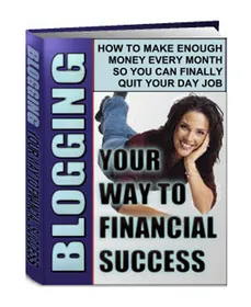 Blogging Your Way To Financial Success cover